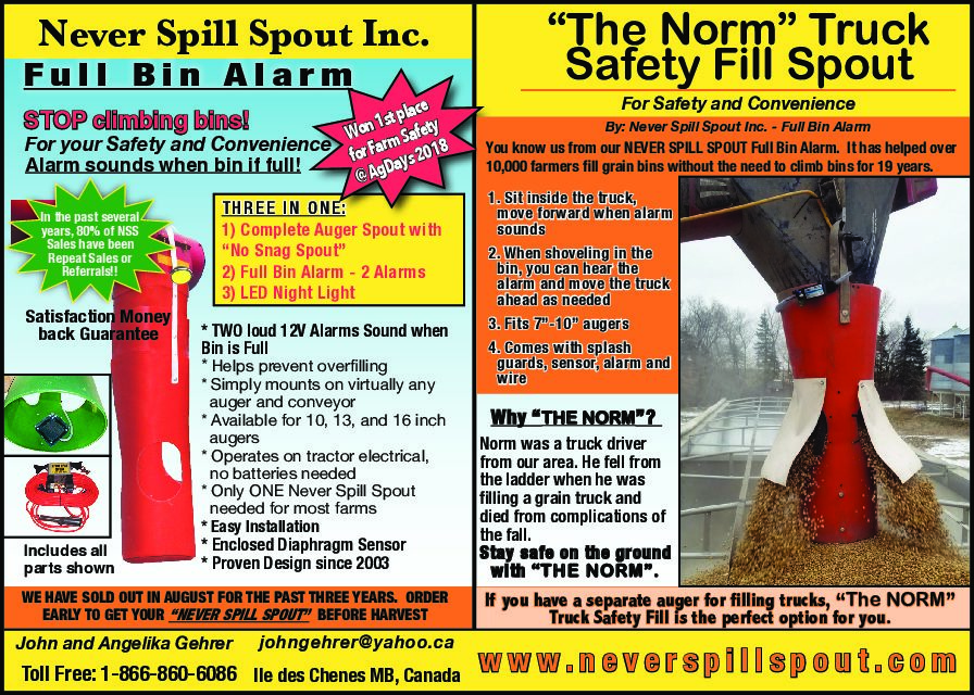 Never Spill Spout 1.2 H Ad 2022