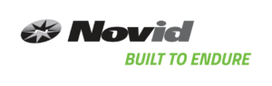 novid inc. built to endure colour logo